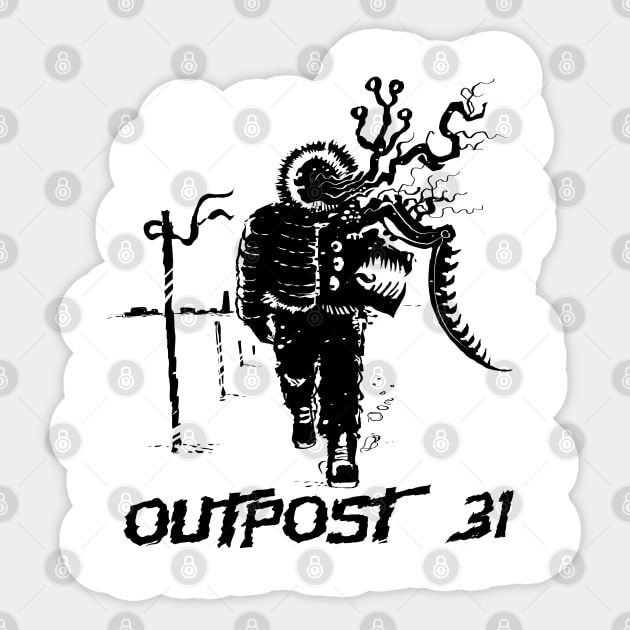 Outpost 31 Sticker by Lambdog comics!